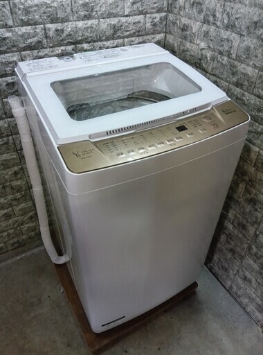 【美品】大阪送料無料★3か月保障付き★洗濯機★2022年★ヤマダ★8kg★YWM-TV80G1★S-489