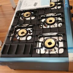 [新品] マルゼン 5口ガスコンロ LP M-825C 2024年製 780ｘ540ｘ164ｍｍの画像