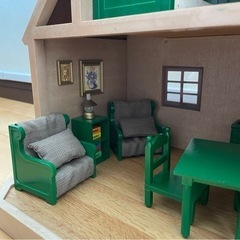 シルバニアファミリー　 おうち　人形　家具　バス　セットの画像