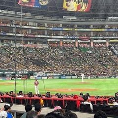 ホークスＶＳ西武ライオンズ試合観戦チケット1階1塁側S席指定  8列