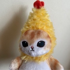 新品未使用 タグ付きのえびにゃんぬいぐるみの画像