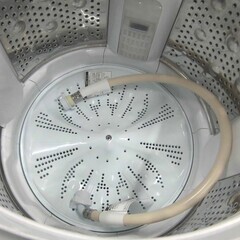 洗濯機 7.0kg 2021年製 日立 ビートウォッシュ BW-V70G ホワイト 全自動 家電 7kg HITACHI 苫小牧西店の画像