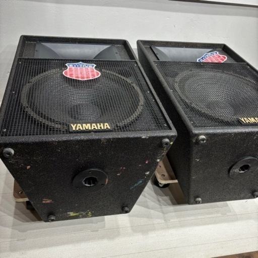 (難あり) YAMAHA ヤマハ S115ⅣS 2Way ペア 15アンチ　PAスピーカー　２本 難あり) YAMAHA ヤマハ S115ⅣS 2Way ペア 15アンチ PAスピーカー 2本