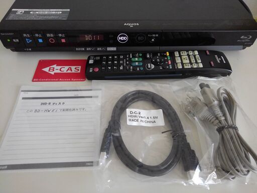AQUOS  2012年製 BD-HW51  動作確認　ＢＤドライブ訳あり
