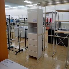 ★ジモティ割あり★  ランドリーシェルフ 白 H40×D40×W...