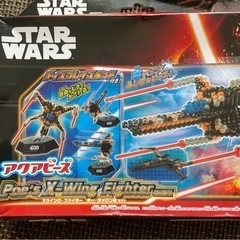 アクアビーズ　スターウォーズ　Xウィング　ミレニアム・ファルコン　セットの画像