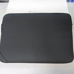 【⑬】美品　 タブレットケース　ノートパソコンケース　インナーケース　ソフトケース　PC携帯バッグ　黒　ブラック　　グーグル　Google の画像