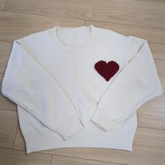 VIS ニット　ハートの画像