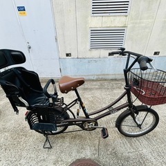子供乗せ自転車の画像