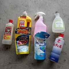 バスクリーナー　トイレクリーナー　パイプクリーナー　台所強力洗剤など