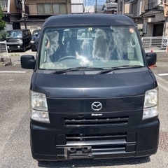 スクラムバン　車検2年付けます　気になる傷無し