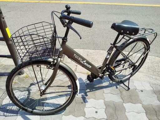 ♪ジモティー特価♪少し太めのタイヤが付いた２6型中古シティサイクル ♪ジモティー特価♪少し太めのタイヤが付いた26型中古シティサイクル