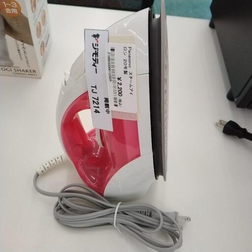 Panasonic スチームアイロン 20年製 TJ7214