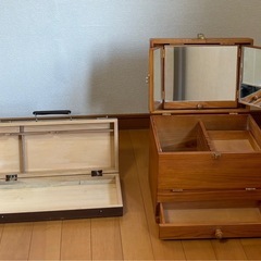 メイクボックスとペイントボックスの画像