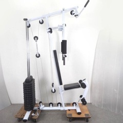 美品！FIGHTINGROAD ファイティングロード ホームジムEX70 ウエイト約70kg 自宅筋トレ 自宅フィットネス ダイエット 運動不足解消の画像