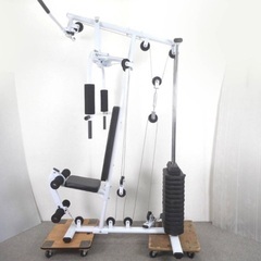 美品！FIGHTINGROAD ファイティングロード ホームジムEX70 ウエイト約70kg 自宅筋トレ 自宅フィットネス ダイエット 運動不足解消の画像