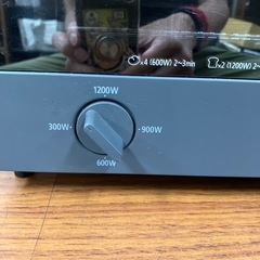 K2409-096 IRIS OHYAMA スチームオーブントースター BSOT-012-H 2019年製 動作確認済み キズ汚れコゲ有り　  の画像