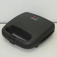 stp-2803　Wホットサンドメーカー　ブラック　2枚分　プレ...