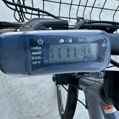 電動アシスト自転車　YAMAHA　PAS　BRACE　PA26B　前カゴ　リアキャリア　泥除け付きの画像