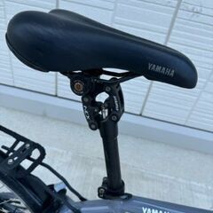電動アシスト自転車　YAMAHA　PAS　BRACE　PA26B　前カゴ　リアキャリア　泥除け付きの画像
