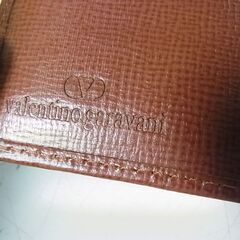 【⑬】Valentino Garavani　ヴァレンティノ ガラヴァーニ　二つ折り　長財布　ウォレット　札入れ　ブラウンの画像