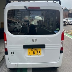 車検2年取得済！乗って帰れる！法人リースアップ！ルーフキャリア付き！ホンダ N-VAN G ホンダセンシングの画像