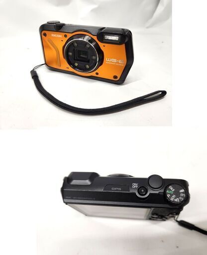 現状品 リコー コンパクトデジタルカメラ WG-6 オレンジ 充電器欠品 デジカメ 防水 耐衝撃 防塵 耐寒 RICOH 札幌市 平岸店