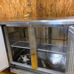 a(6648) ホシザキ テーブル形冷蔵庫 RT-120SNF-E 2018年製 台下冷蔵庫 1200