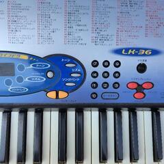 CASIO　光るナビゲーションピアノ　LK36の画像