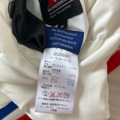 ルコックゴルフ ルコック ダウンベスト リバーシブル M メンズの画像