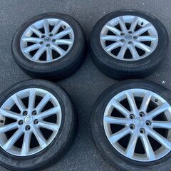 20クラウン ロイヤル 純正 アルミ ホイール 4本 200系 17インチ 17×7J +