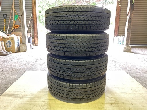 ★175/65R14 冬タイヤ ブリジストン ブリザック VRX3 ZAPPERアルミ付き 4本セット スタッドレスタイヤ