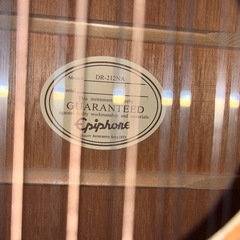 【今日、明日限定！12弦ギター】Epiphone Songmaker DR-212 12-stringの画像