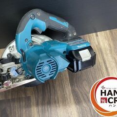 【久留米】【引き取り限定】【中古】マキタ マルノコ 丸ノコ 165mm HS631D バッテリー×1付きの画像