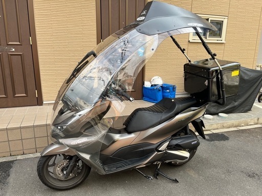 渋谷区/PCX160/2023年モデル/ルーフシールド / 走行距離 1.1万