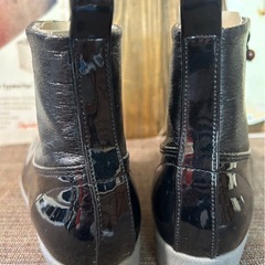 レインブーツ　ショート　24.5㎝の画像