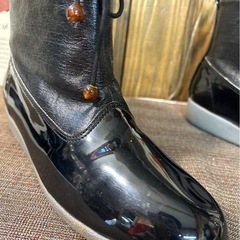 レインブーツ　ショート　24.5㎝の画像