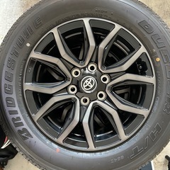 2024年式 ハイラックスgr sport 新車取外し 純正タイヤ&ホイール4本