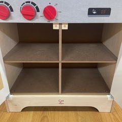 子供 おままごと キッチン 台所 おもちゃ 木製 中古品 の画像