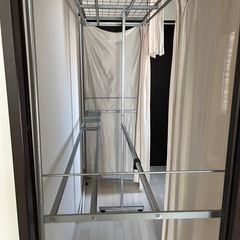 ディノス品　伸縮性組み立て式クローゼット
