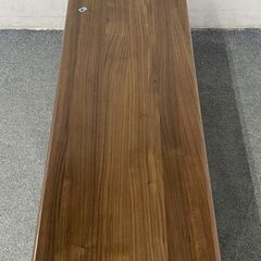 YESWOOD コンソールテーブル 無垢材 ウォールナット 幅120/奥行き35cm リビング 玄関 クラシック モダン 収納 中古家具 店頭引取歓迎 R8673の画像