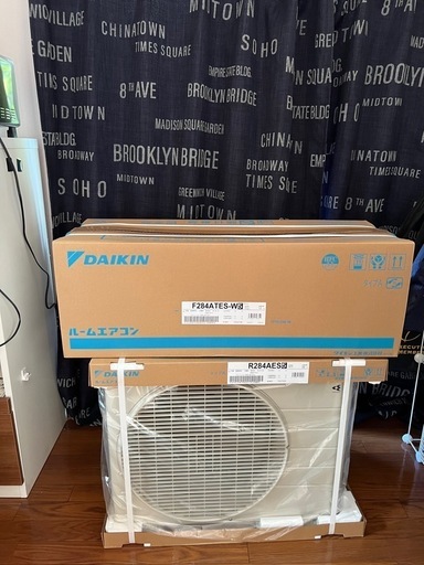 ルームエアコン新品未開封