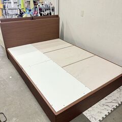 10000円　前橋市引き取り限定 ダブルベッドフレーム コンセプト付き 前橋市引き取り限定 ダブルベッドフレーム コンセプト付き