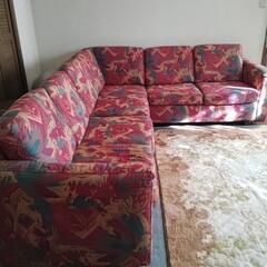 ５人掛けソファ差し上げます(決まりました)の画像
