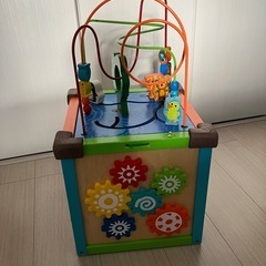 木製ベビー知育玩具の画像