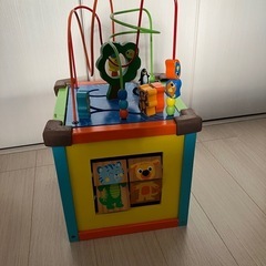 木製ベビー知育玩具の画像