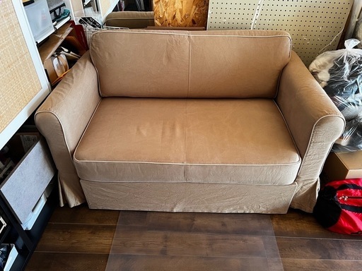 IKEA ソファベッド　マットレス付き　イケア