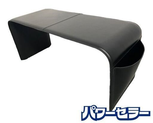 カリガリス/Calligaris シェイプ ベンチ Shape Bench 1脚 イタリア モダン家具 本革 ブラック③ 中古家具 店頭引取歓迎 R8682