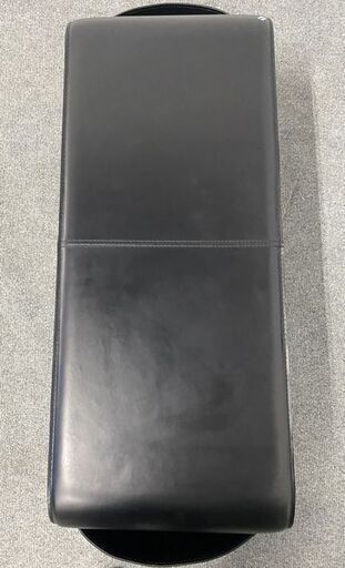 カリガリス/Calligaris シェイプ ベンチ Shape Bench 1脚 イタリア モダン家具 本革 ブラック③ 中古家具 店