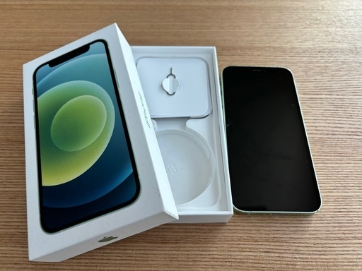 【値下げ交渉可】iPhone12 mini SIMフリー 256GBグリーン